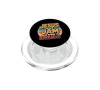 Jesus Is My Jam And I'm Here To Spread It PopSockets PopGrip for MagSafe