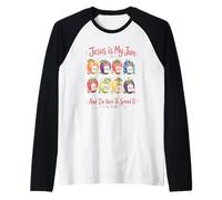 Jesus is My Jam and I'm Here to Spread It Raglan Baseball Tee