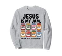 Jesus Is My Jam And I'm Here To Spread It Sweatshirt