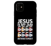 Jesus Is My Jam Grace Hope Faith Peace Joy Case for iPhone 11