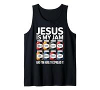 Jesus is My Jam Grace Hope Faith Peace Joy Tank Top