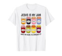 Jesus is My Jam I'm Here to Spread It - Cute Christian Faith T-Shirt