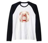 Jesus is My Jam Strawberry Christian Scripture Faith Raglan Baseball Tee