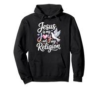 Jesus Is My Joy Not My Religion Christian Pullover Hoodie