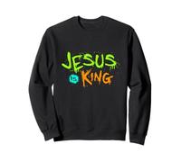 Jesus is my King - Bible True Story of Christ God Sweatshirt