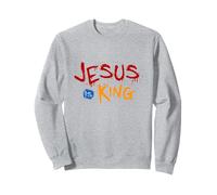 Jesus is my King - Bible True Story of Christ God Sweatshirt
