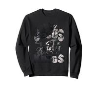 Jesus is My King - Bold Faith and Strength Design Sweatshirt