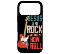 Jesus Is My Rock And That Is How I Roll Christian Case for iPhone 17 Pro Max
