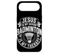 Jesus Is My Savior Badminton Is My Therapy Case for iPhone Air