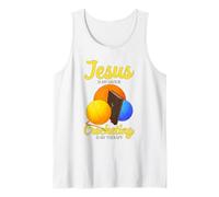 Jesus is My Savior Crochet Therapy Funny Crocheting Tank Top