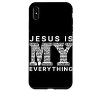 Jesus Is My Savior Everything Christian Word Worship Faith Case for iPhone XS Max