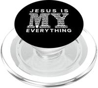 Jesus Is My Savior Everything Christian Word Worship Faith PopSockets PopGrip for MagSafe