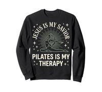 Jesus Is My Savior Pilates Is My Therapy Sweatshirt