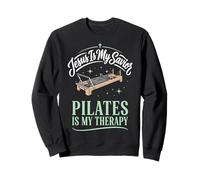 Jesus Is My Savior Pilates Is My Therapy Sweatshirt