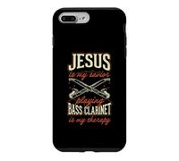 Jesus Is My Savior Playing Bass Clarinet Is My Therapy Case for iPhone 7 Plus/8 Plus