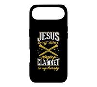 Jesus Is My Savior Playing Clarinet Is My Therapy Case for iPhone Air