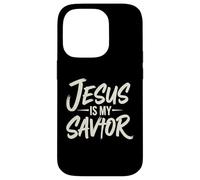 Jesus Is My Saviour Savior Christian Religious Bible TShirt Case for iPhone 14 Pro