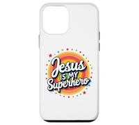 Jesus is My Super Hero Christians Bible Religious Case for iPhone 12 mini