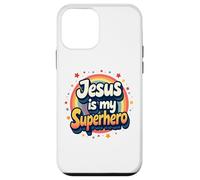 Jesus is My Super Hero Christians Bible Religious Case for iPhone 12 mini