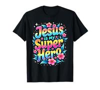 Jesus is My Super Hero Christians Bible Religious T-Shirt