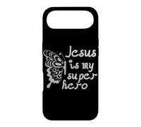 Jesus is my superhero Butterfly Design Faith-Based Fashion Case for iPhone Air