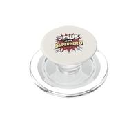 Jesus is my Superhero - Christian Design Retro Comic PopSockets PopGrip for MagSafe