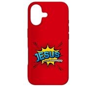 Jesus is My Superhero - Funny Cool Comic Book Case for iPhone 17