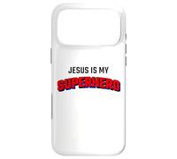 Jesus is My Superhero - Kids & Adult Christian Faith Comic Case for iPhone 17 Pro Max