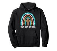 Jesus Is My Superhero Pullover Hoodie