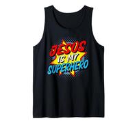 Jesus is My Superhero Tank Top
