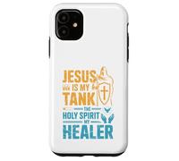 Jesus Is My Tank The Holy Spirit My Healer Christian Gamer Case for iPhone 11
