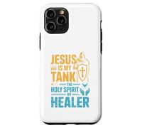 Jesus Is My Tank The Holy Spirit My Healer Christian Gamer Case for iPhone 11 Pro