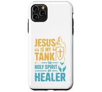 Jesus Is My Tank The Holy Spirit My Healer Christian Gamer Case for iPhone 11 Pro Max