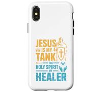 Jesus Is My Tank The Holy Spirit My Healer Christian Gamer Case for iPhone X/XS