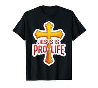 Jesus is Pro Life Christian Pro-Life Anti Abortion Supporter T-Shirt
