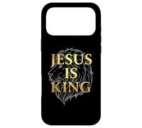 Jesus Is Real King Lion of Judah Christian Faith Case for iPhone 17 Pro Max