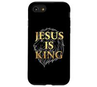 Jesus Is Real King Lion of Judah Christian Faith Case for iPhone SE (2020) / 7/8