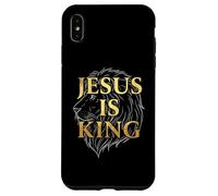 Jesus Is Real King Lion of Judah Christian Faith Case for iPhone XS Max