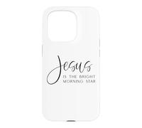 Jesus Is The Bright Morning Star Easter Jesus Christmas Case for iPhone 15 Pro