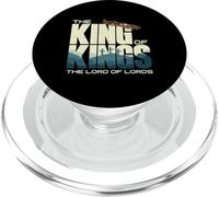 Jesus is the King of Kings Crucifixion Cross Crown Gospel PopSockets PopGrip for MagSafe