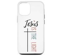 Jesus Is The Light Christian Faith Quote Case for iPhone 12/12 Pro