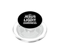 Jesus Is The Light In The Darkness PopSockets PopGrip for MagSafe