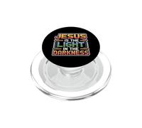 Jesus Is The Light In The Darkness PopSockets PopGrip for MagSafe