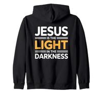 Jesus Is The Light In The Darkness Zip Hoodie