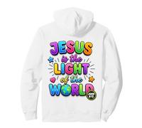 Jesus Is The Light Of The World John 8:12 Christian Bible Pullover Hoodie