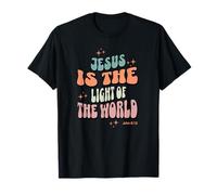 Jesus is the Light of the World John 8:12 T-Shirt