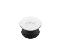 Jesus Is The Light Tshirt Christian John 8:12 VBS 2026 Faith PopSockets Adhesive PopGrip