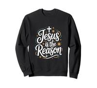 Jesus Is The Reason Christian Christmas Faith Sweatshirt