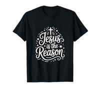 Jesus is The Reason Christmas Christian Faith T-Shirt