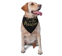 Jesus Is The Reason For The Christmas Season Dog Bandanas Triangle Bibs Pet Scarf For Small Medium Large Dogs And Cat
